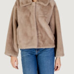 Pelliccia ecologica Choral  Beige scuro - Foto 5