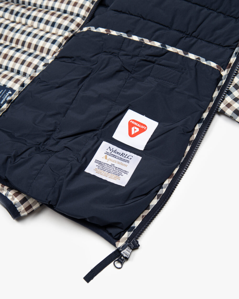 Piumino Aquascutum Active HOODED 100gsm Beige - Foto 5