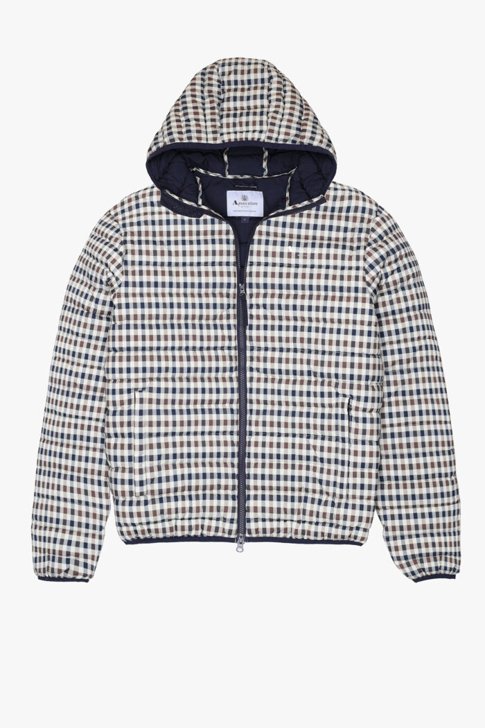Piumino Aquascutum Active HOODED 100gsm Beige – AA_ICON_JK006