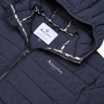Piumino Aquascutum Active HOODED 100gsm Blu - Foto 2