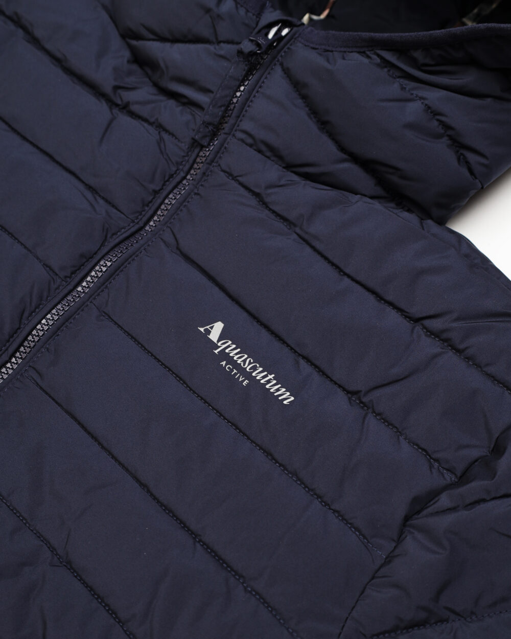 Piumino Aquascutum Active HOODED 100gsm Blu - Foto 3
