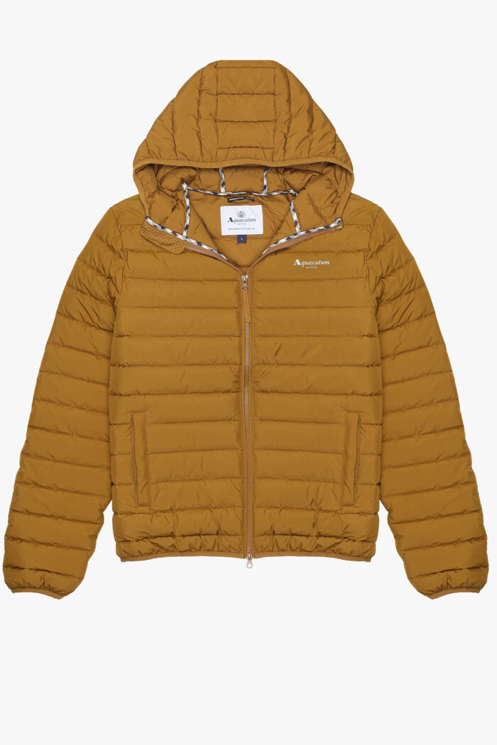 Piumino Aquascutum Active HOODED 100gsm Bronzo – AA_ICON_JK006