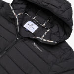 Piumino Aquascutum Active HOODED 100gsm Nero - Foto 3