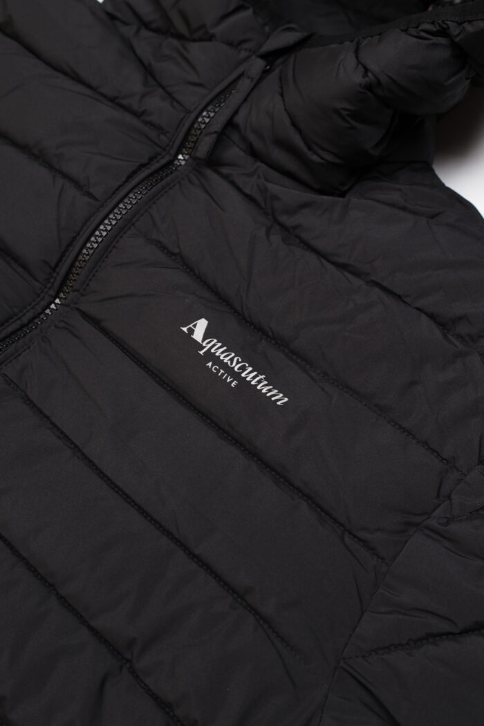 Piumino Aquascutum Active HOODED 100gsm Nero – AA_ICON_JK006