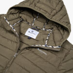 Piumino Aquascutum Active HOODED 100gsm Verde Oliva - Foto 3