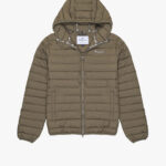 Piumino Aquascutum Active HOODED 100gsm Verde Oliva - Foto 1