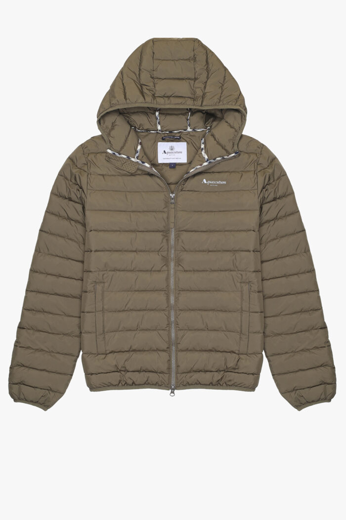 Piumino Aquascutum Active HOODED 100gsm Verde Oliva – AA_ICON_JK006