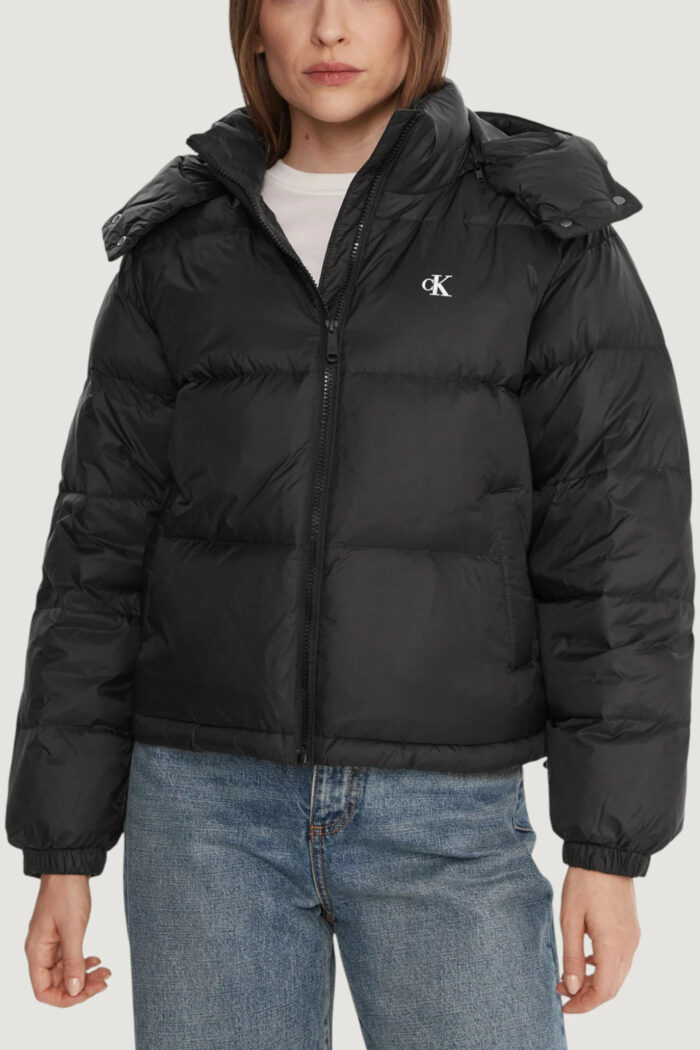 Piumino Calvin Klein ESSENTIAL MIDWEIGHT Nero – LV047D501G