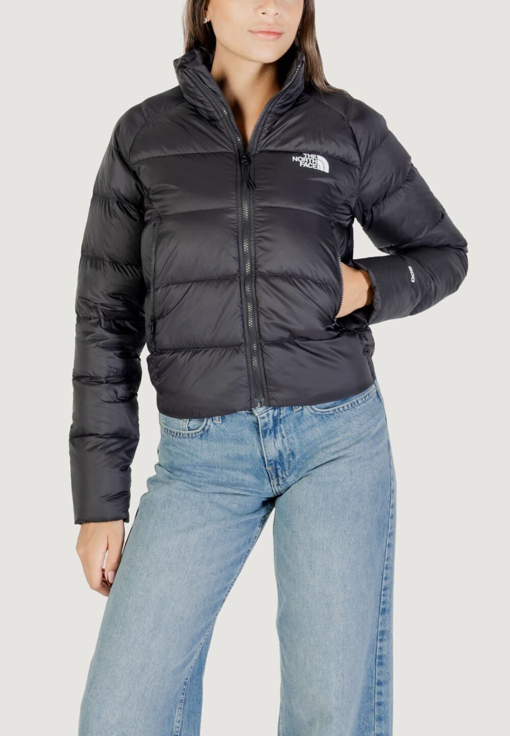Piumino THE NORTH FACE W HYALITE DOWN JKT Nero - Foto 1