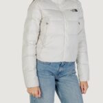 Piumino THE NORTH FACE W HYALITE DOWN HOODIE Panna - Foto 3
