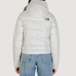 Piumino THE NORTH FACE W HYALITE DOWN HOODIE Panna - Foto 4
