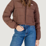 Piumino Tommy Hilfiger Jeans TJW FLAG BACK CROP E Marrone - Foto 1