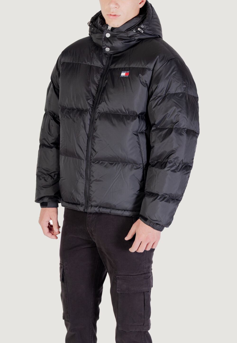 Piumino Tommy Hilfiger Jeans TJM ALASKA DOWN PUFF Nero - Foto 4