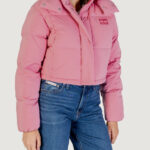 Piumino Tommy Hilfiger Jeans TJW ALASKA GRID CRP Rosa - Foto 3