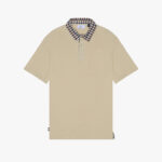 Polo manica corta Aquascutum Active CLUB CHECK COLLAR POLO Beige - Foto 1