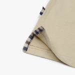 Polo manica corta Aquascutum Active CLUB CHECK COLLAR POLO Beige - Foto 4