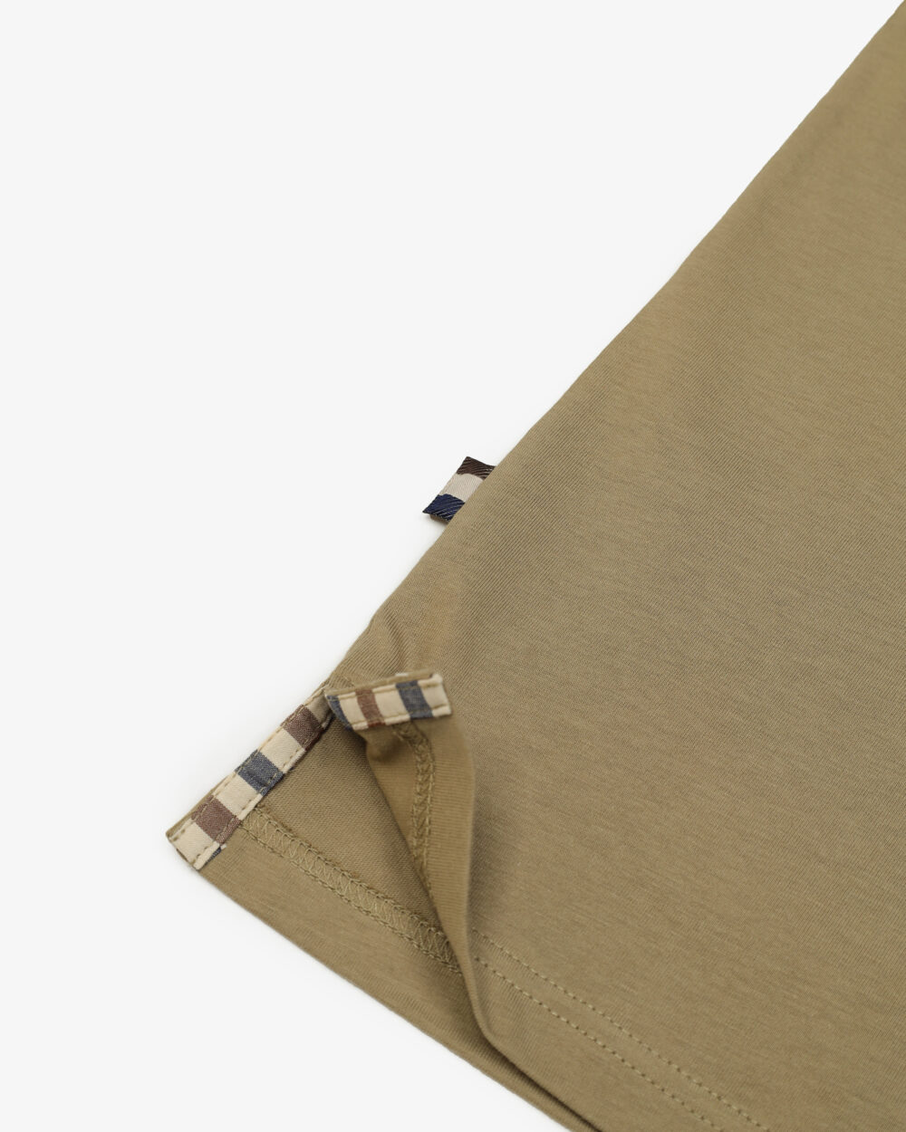 Polo manica corta Aquascutum Active CLUB CHECK COLLAR POLO Beige scuro - Foto 4
