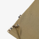 Polo manica corta Aquascutum Active CLUB CHECK COLLAR POLO Beige scuro - Foto 4