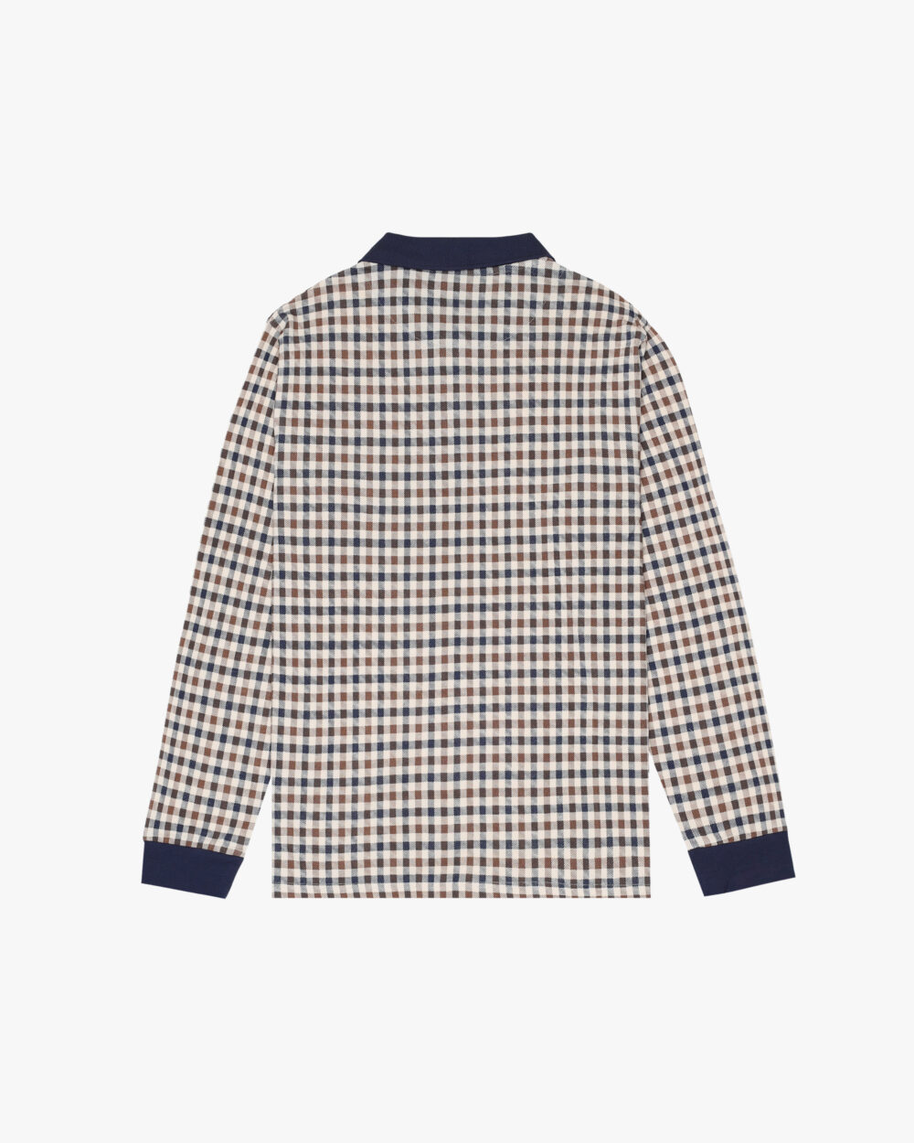 Polo manica lunga Aquascutum Active ICONIC POLO L/S Blu - Foto 4