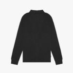 Polo manica lunga Aquascutum Active STRIPES PIQUET POLO L/S Nero - Foto 3