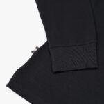 Polo manica lunga Aquascutum Active STRIPES PIQUET POLO L/S Nero - Foto 4
