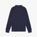 Polo manica lunga Aquascutum Active STRIPES PIQUET POLO L/S Blu - Foto 3