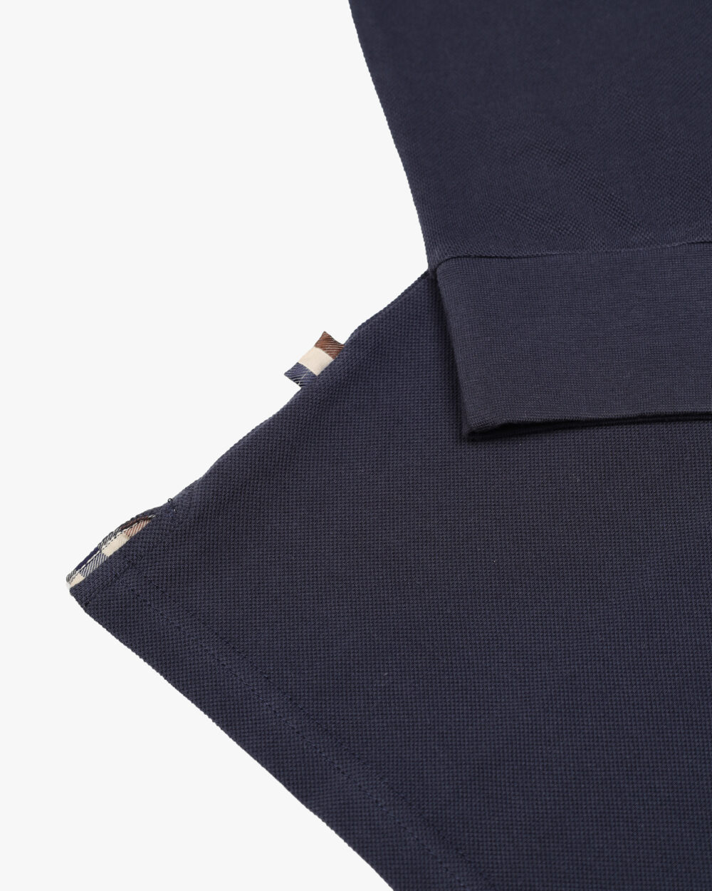 Polo manica lunga Aquascutum Active STRIPES PIQUET POLO L/S Blu - Foto 4