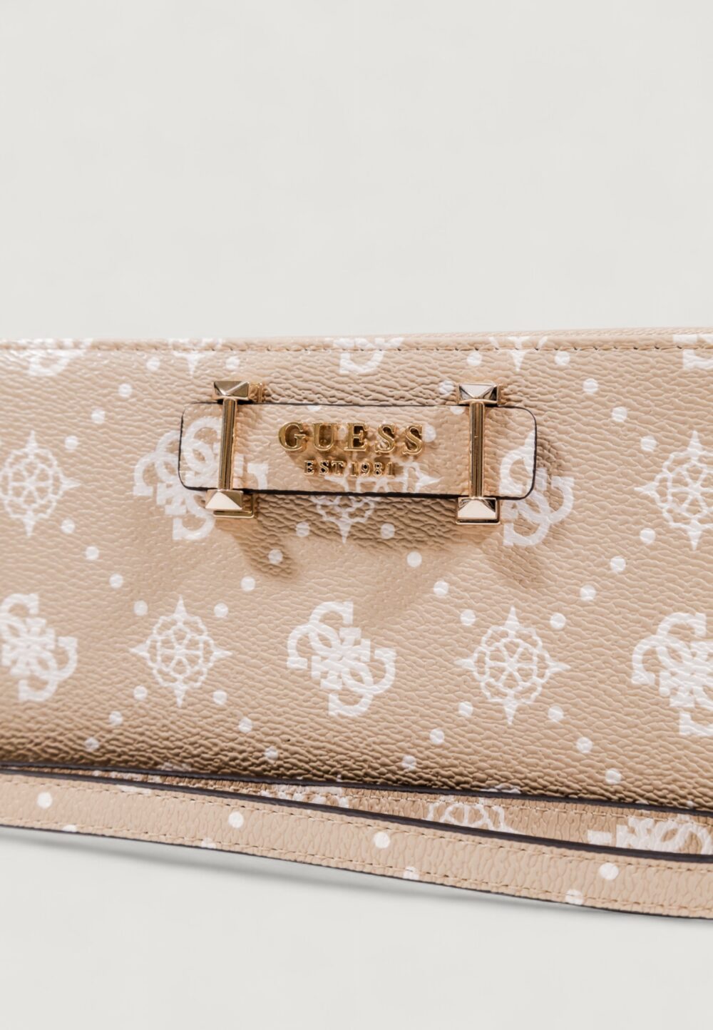 Portafoglio grande Guess SILIA SLG LARGE ZIP AROUND Beige - Foto 3