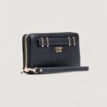 Portafoglio grande Guess GREGORIA SLG LARGE ZIP AROUND Nero - Foto 3