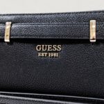 Portafoglio grande Guess GREGORIA SLG LARGE ZIP AROUND Nero - Foto 2