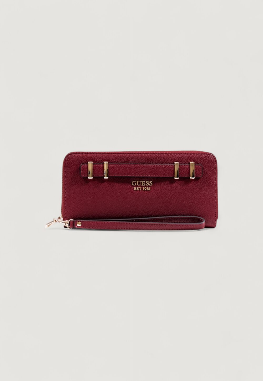 Portafoglio grande Guess GREGORIA SLG LARGE ZIP AROUND Rosso - Foto 1