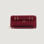 Portafoglio grande Guess GREGORIA SLG LARGE ZIP AROUND Rosso - Foto 1