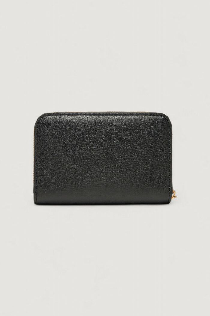 Portafoglio medio Calvin Klein FOIL LOGO MEDIUM ZIP AROUND Nero – LV04F1091G