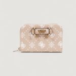 Portafoglio medio Guess SILIA SLG MEDIUM ZIP AROUND Beige - Foto 1