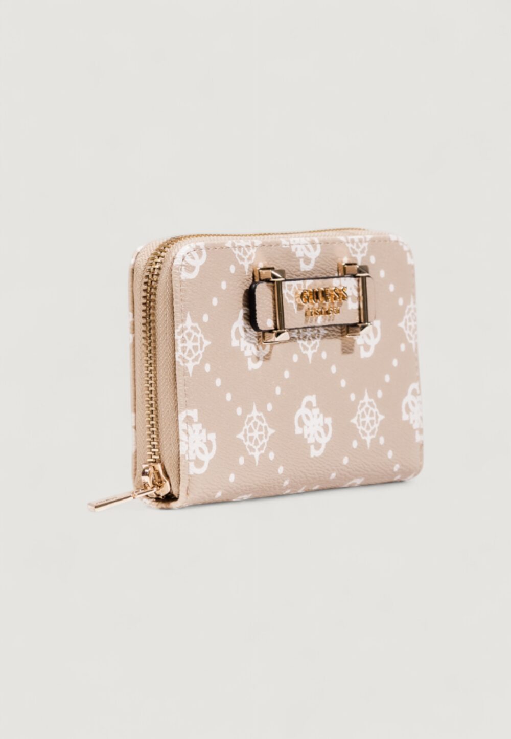Portafoglio medio Guess SILIA SLG MEDIUM ZIP AROUND Beige - Foto 2
