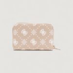 Portafoglio medio Guess SILIA SLG MEDIUM ZIP AROUND Beige - Foto 3