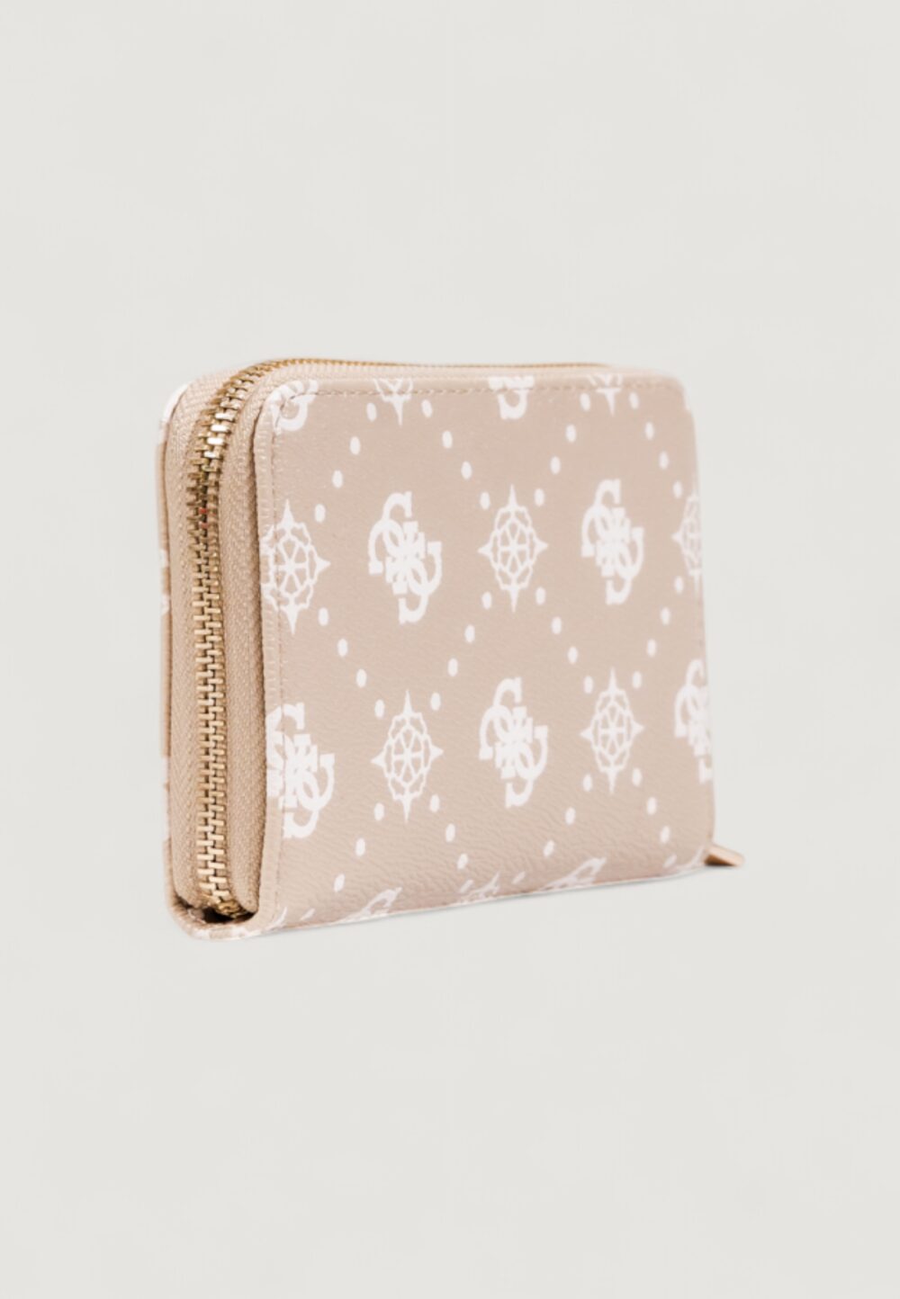 Portafoglio medio Guess SILIA SLG MEDIUM ZIP AROUND Beige - Foto 4