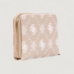 Portafoglio medio Guess SILIA SLG MEDIUM ZIP AROUND Beige - Foto 4