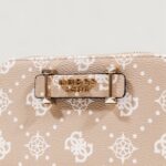 Portafoglio medio Guess SILIA SLG MEDIUM ZIP AROUND Beige - Foto 5
