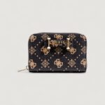 Portafoglio medio Guess SILIA SLG MEDIUM ZIP AROUND Caffe' - Foto 1