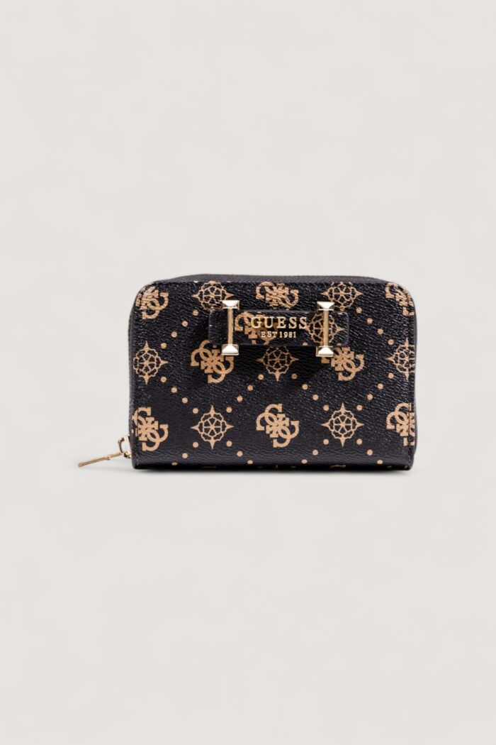 Portafoglio medio Guess SILIA SLG MEDIUM ZIP AROUND Caffe’