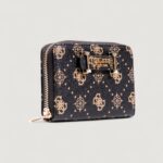 Portafoglio medio Guess SILIA SLG MEDIUM ZIP AROUND Caffe' - Foto 2