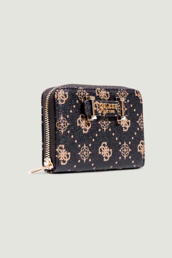 Portafoglio medio Guess SILIA SLG MEDIUM ZIP AROUND Caffe’