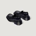 Scarpe basse Dr. Martens Maybole Loafer Milled Gloss Nero - Foto 5