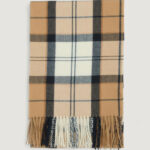 Sciarpa Barbour STANWAY TARTAN WRAP Beige - Foto 2