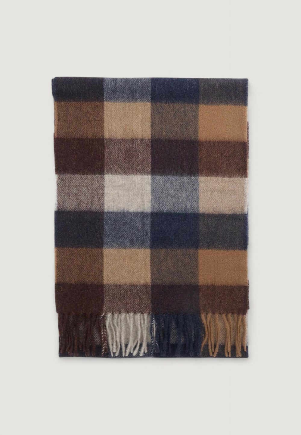 Sciarpa Barbour LARGE TATTERSALL SCARF Blue scuro - Foto 2