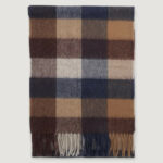 Sciarpa Barbour LARGE TATTERSALL SCARF Blue scuro - Foto 2