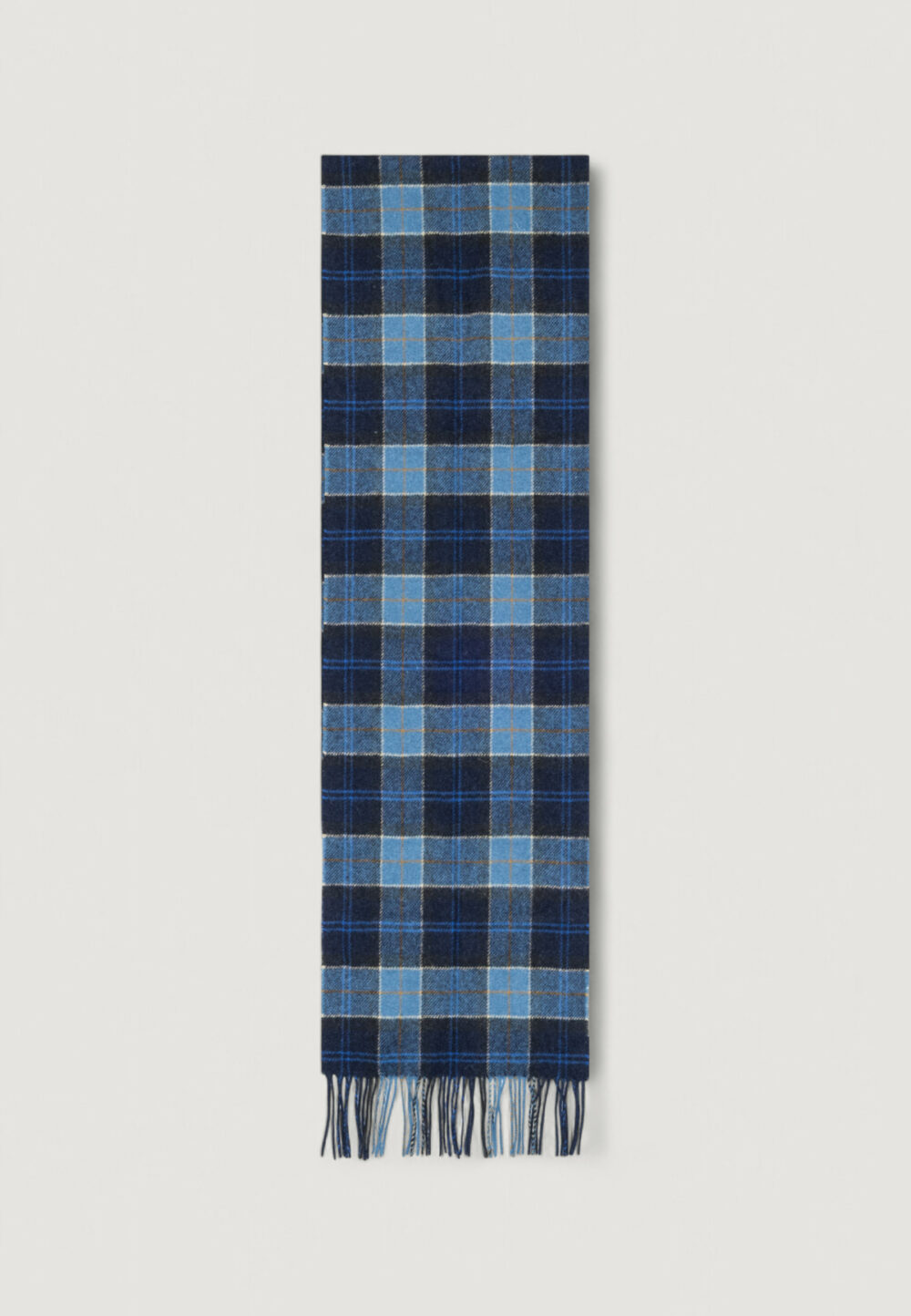 Sciarpa Barbour TARTAN LAMBSWOOL SCARF Blue scuro - Foto 2