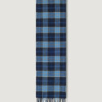 Sciarpa Barbour TARTAN LAMBSWOOL SCARF Blue scuro - Foto 2