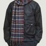 Sciarpa Barbour TARTAN LAMBSWOOL SCARF Marrone-Blu - Foto 5